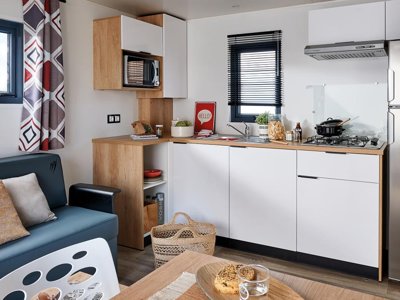 Cliquez pour découvrir toutes les photos de l'HÉBERGEMENT ! mobil-home - Flower De L'Olivigne photo 9