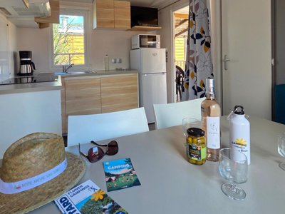 Cliquez pour découvrir toutes les photos de l'HÉBERGEMENT ! mobil-home - Flower De L'Olivigne photo 6
