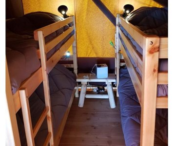 tente en toile et bois - Bois Et Toilés photo 3