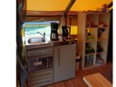 tente en toile et bois - camping Bois Et Toilés photo 4
