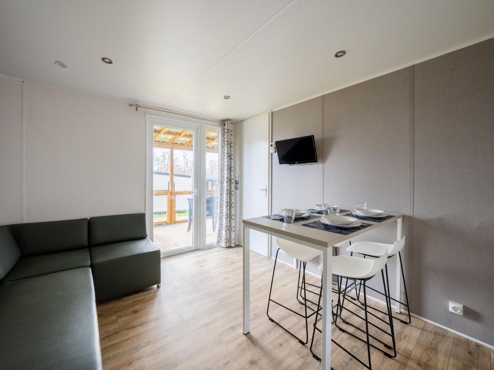 Cliquez pour découvrir toutes les photos de l'HÉBERGEMENT ! mobil-home - établissement Hu Birkelt Village photo 2