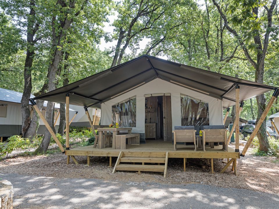tente toile et bois - Aminess Maravea photo 1