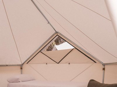Cliquez pour découvrir toutes les photos de l'HÉBERGEMENT ! tente en toile et bois - WeCamp Cala Montgo photo 2