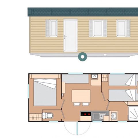 Cliquez pour découvrir toutes les photos de l'HÉBERGEMENT ! mobilhome - El Carlitos photo 4