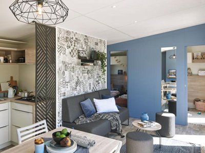 Cliquez pour découvrir toutes les photos de l'HÉBERGEMENT ! mobil-home - Paradis Domaine Oyat photo 3