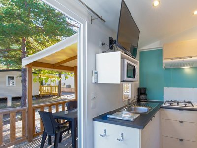 Cliquez pour découvrir toutes les photos de l'HÉBERGEMENT ! mobil-home - La Pinède photo 6