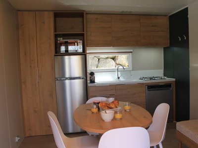 Cliquez pour découvrir toutes les photos de l'HÉBERGEMENT ! mobil-home - La Pinède photo 3