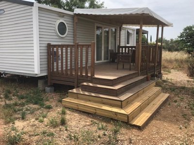 Cliquez pour découvrir toutes les photos de l'HÉBERGEMENT ! mobil-home - Village Azur photo 2