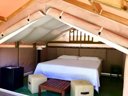 Cliquez pour découvrir toutes les photos de l'HÉBERGEMENT ! tente en toile et bois - camping Village Rocchette photo 2