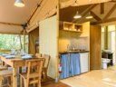 tente en toile et bois - camping Maremma Sans Souci photo 7