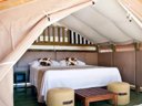 tente en toile et bois - camping Maremma Sans Souci photo 2
