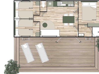 mobil-home - Chez Gendron photo 2