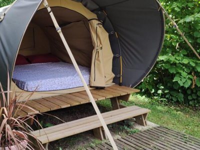 Cliquez pour découvrir toutes les photos de l'HÉBERGEMENT ! tente - Chez Gendron photo 3