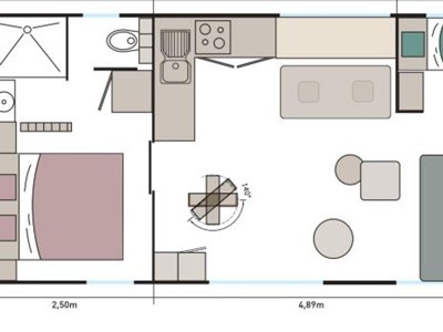 Cliquez pour découvrir toutes les photos de l'HÉBERGEMENT ! mobil-home - Domaine De Miremer photo 7