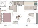 Cliquez pour découvrir toutes les photos de l'HÉBERGEMENT ! mobil-home - camping Domaine De Miremer photo 7