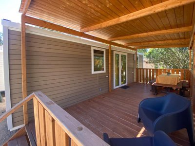 Cliquez pour découvrir toutes les photos de l'HÉBERGEMENT ! mobil-home - Sos Flores Village photo 2