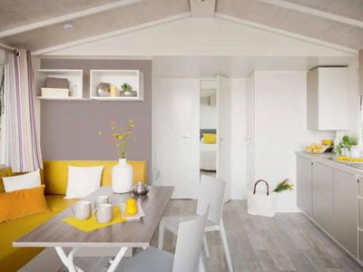 Cliquez pour découvrir toutes les photos de l'HÉBERGEMENT ! mobil-home - Domaine Du Logis photo 2