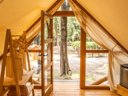 tente en toile et bois - camping TAIGA Conil photo 2