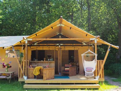 Cliquez pour découvrir toutes les photos de l'HÉBERGEMENT ! tente - Le Pech Charmant photo 6