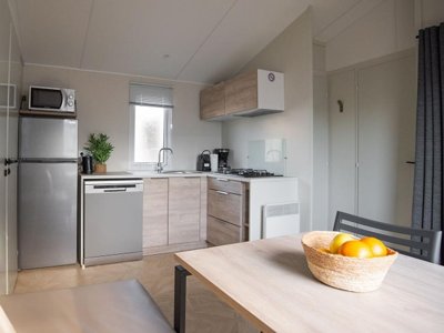 Cliquez pour découvrir toutes les photos de l'HÉBERGEMENT ! mobil-home - Paradis - La Ferme Erromardie photo 3