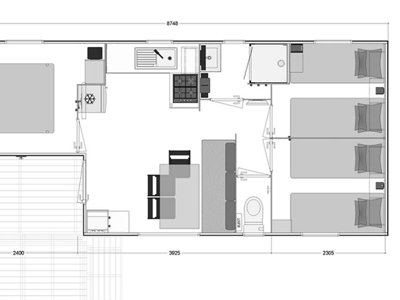 mobil-home - Paradis - La Ferme Erromardie photo 2