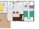 Cliquez pour découvrir toutes les photos de l'HÉBERGEMENT ! mobil-home - camping Paradis - La Ferme Erromardie photo 2
