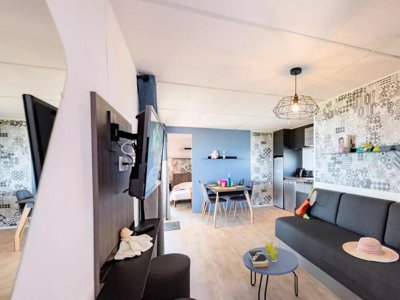 Cliquez pour découvrir toutes les photos de l'HÉBERGEMENT ! mobil-home - De La Baie photo 12