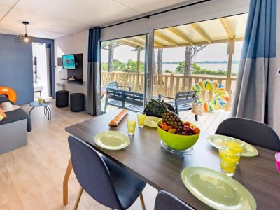 Cliquez pour découvrir toutes les photos de l'HÉBERGEMENT ! mobil-home - De La Baie photo 13