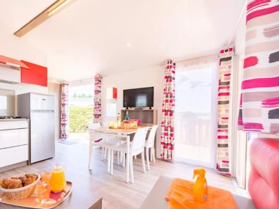 Cliquez pour découvrir toutes les photos de l'HÉBERGEMENT ! mobil-home - De La Baie photo 9