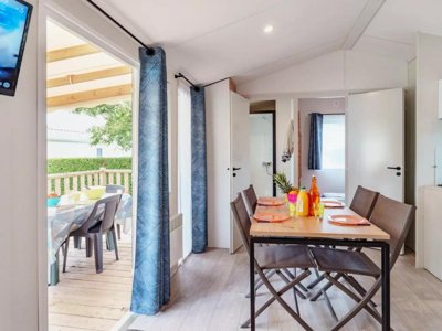 Cliquez pour découvrir toutes les photos de l'HÉBERGEMENT ! mobil-home - De La Baie photo 12