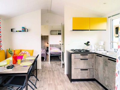Cliquez pour découvrir toutes les photos de l'HÉBERGEMENT ! mobil-home - De La Baie photo 14