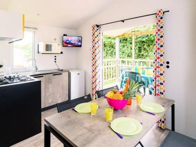 Cliquez pour découvrir toutes les photos de l'HÉBERGEMENT ! mobil-home - De La Baie photo 17