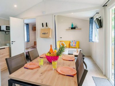Cliquez pour découvrir toutes les photos de l'HÉBERGEMENT ! mobil-home - De La Baie photo 7