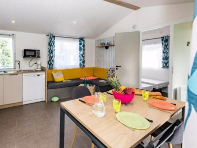 Cliquez pour découvrir toutes les photos de l'HÉBERGEMENT ! mobil-home - De La Baie photo 9