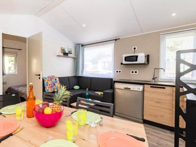 Cliquez pour découvrir toutes les photos de l'HÉBERGEMENT ! mobil-home - De La Baie photo 11