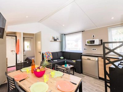 Cliquez pour découvrir toutes les photos de l'HÉBERGEMENT ! mobil-home - De La Baie photo 7