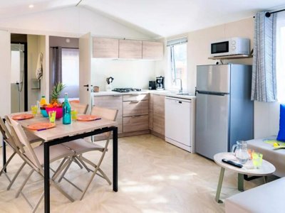 Cliquez pour découvrir toutes les photos de l'HÉBERGEMENT ! mobil-home - De La Baie photo 7