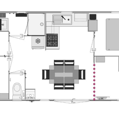 mobilhome - Rivieres De Cabessut photo 5