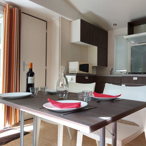Cliquez pour découvrir toutes les photos de l'HÉBERGEMENT ! mobilhome - Rivieres De Cabessut photo 3