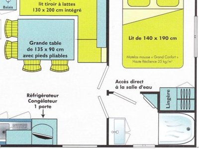 Cliquez pour découvrir toutes les photos de l'HÉBERGEMENT ! mobil-home - La Rouviere photo 3