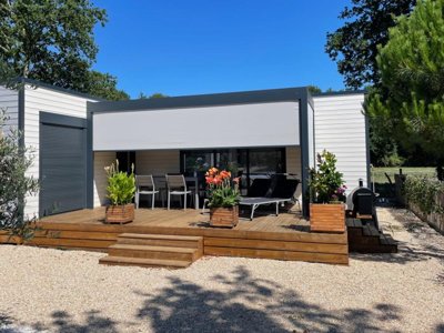 Cliquez pour découvrir toutes les photos de l'HÉBERGEMENT ! mobil-home - Ecolodges Domaine De La Forêt photo 2