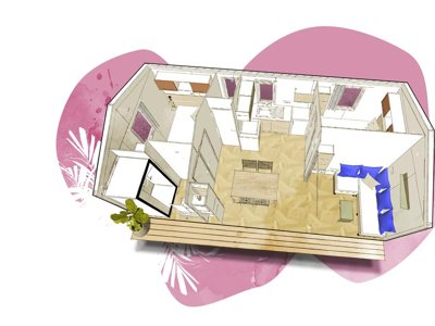 mobil-home - Romanée - Le Cormoran photo 2