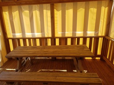 Cliquez pour découvrir toutes les photos de l'HÉBERGEMENT ! mobil-home - Prad'Héol photo 3
