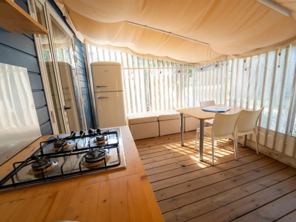 Cliquez pour découvrir toutes les photos de l'HÉBERGEMENT ! mobil-home - Orlando In Chianti Glamping Resort photo 4