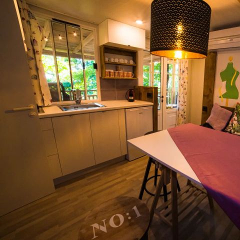 Cliquez pour découvrir toutes les photos de l'HÉBERGEMENT ! mobil-home - Orlando In Chianti Glamping Resort photo 5