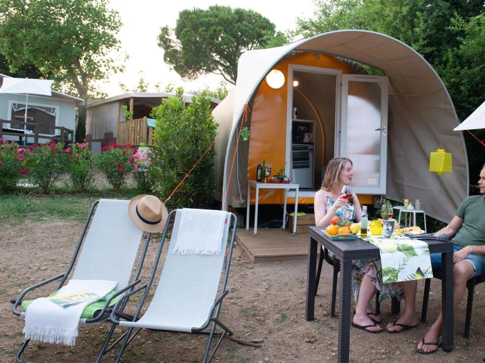 Cliquez pour découvrir toutes les photos de l'HÉBERGEMENT ! tente - Orlando In Chianti Glamping Resort photo 2