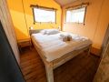 tente toile et bois - établissement Orlando In Chianti Glamping Resort photo 5
