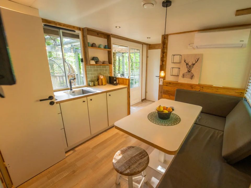 mobil-home - établissement Orlando In Chianti Glamping Resort photo 5