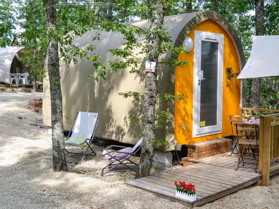 Cliquez pour découvrir toutes les photos de l'HÉBERGEMENT ! tente - établissement Orlando In Chianti Glamping Resort photo 3