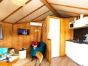 Cliquez pour découvrir toutes les photos de l'HÉBERGEMENT ! chalet - camping Flower Innature photo 5